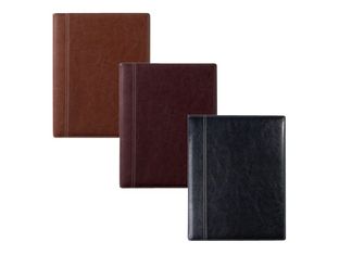 Brepols Palermo - Répertoire Carnet d'adresses à spirale 8,9 x 16 cm - marron