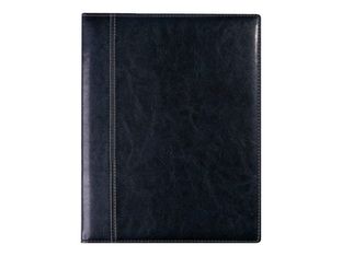 Brepols Palermo - Répertoire Carnet d'adresses à spirale 14 x 22 cm - noir