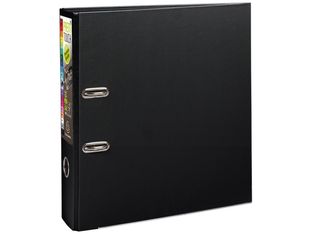 Exacompta Prem'Touch - Classeur à levier - Dos 80 mm - A4 Maxi - pour 715 feuilles - noir