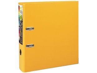 Exacompta Prem'Touch - Classeur à levier - Dos 80 mm - A4 Maxi - pour 715 feuilles - jaune
