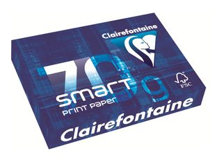 Clairefontaine Smart Print Paper - Papier ultra blanc - A4 (210 x 297 mm) - 70 g/m² - Ramette de 500 feuilles