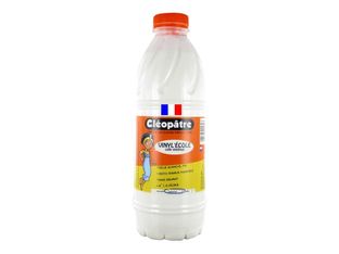 Cléopâtre Vinyl'École - Colle blanche vinylique - 1 kg - Spécial Slime