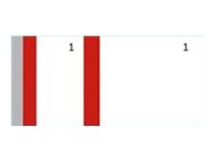 ELVE -  Bloc vendeurs - 100 tickets - 135 x 60 mm - rouge