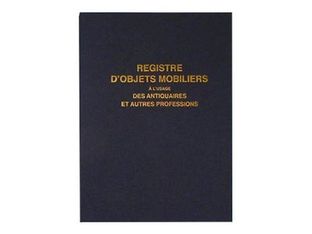 ELVE - Registre des objets mobiliers pour les antiquaires/brocanteurs - 32 x 25 cm