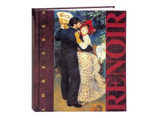 Exacompta Thematic - Répertoire - 17,5 x 19,5 cm - 148 pages - Renoir