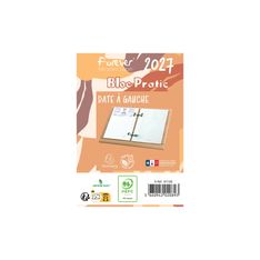 Bloc-Pratic - Bloc de bureau - date à gauche - papier recyclé - Exacompta