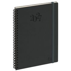 Agenda de bureau spiralé Swan Horizons 20S - 1 semaine sur 2 pages - 15 x 21 cm - disponible dans différentes couleurs - Exacompta
