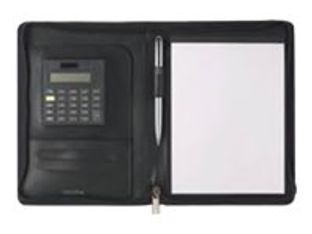 Oberthur Cambridge - Conférencier A5 zippé - noir