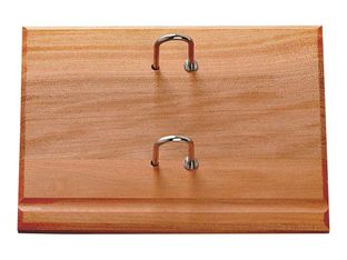 Lecas - Socle éphéméride en bois - 14,5 x 20 cm