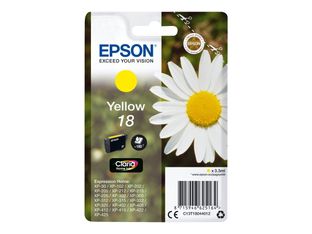 Epson 18 - 3.3 ml - amarillo - original - cartucho de tinta - para Expression Home XP-212, 215, 225, 312, 315, 322, 325, 412, 415, 422, 425