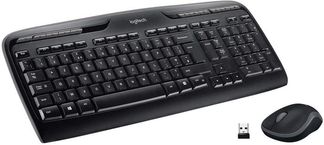 Logitech MK330 - ensemble clavier Azerty et souris sans fil - noir
