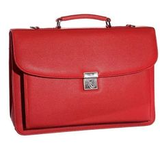 Cristo Affaires - Cartable rigide 3 compartiments - rouge