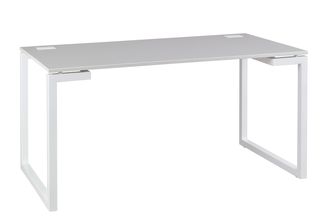 Bureau SUNDAY - L 120 cm - Pieds cadre - Gris