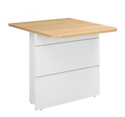 Banque intermédiaire SUNDAY - L80 x H74 x P80 - Chêne