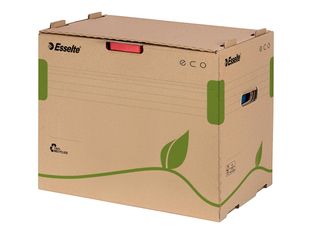 Esselte Eco - Conteneur pour 5 classeurs à levier - marron 100% recyclé