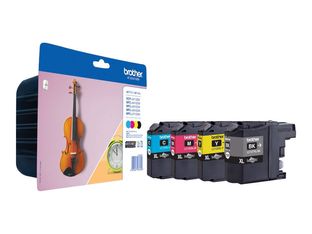 Brother LC125XL/LC127XL - Pack de 4 - noir, cyan, magenta, jaune - cartouche d'encre originale