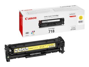 Canon 718 - jaune - cartouche laser d'origine