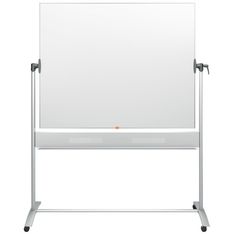 Nobo - Tableau blanc Classic émaillé pivotant mobile - 150 x 120 cm - magnétique