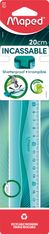 Maped Incassable - Règle plastique 20 cm - incassable - disponible dans différentes couleurs