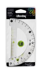 Wonday - Rapporteur aluminium 15 cm - 180°