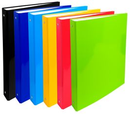 Exacompta - Classeur à anneaux - Dos 40 mm - A4 - pour 275 feuilles - disponible dans différentes couleurs