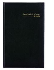 Agenda Lima Perpetuel - 1 jour par page - 13 x 20,8 cm - sans millésime - noir - Brepols