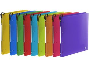 Oxford School Life Class'up - Classeur à anneaux - Dos 20 mm - A4 Maxi  - pour 100 feuilles - 4 anneaux automatiques - disponible dans différentes couleurs