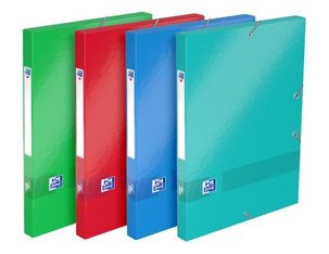 Oxford Color Life - Boîte de classement carton - dos 25 mm - disponible dans différentes couleurs