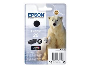 Epson 26 Ours polaire - noir - cartouche d'encre originale