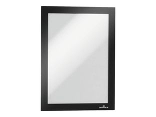 Durable Duraframe - Cadre d'affichage adhésif repositionnable - A5 - noir