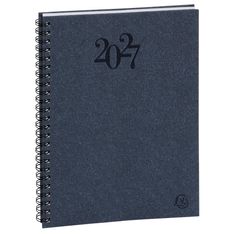 Agenda de bureau spiralé Napura Horizons 20S - 1 semaine sur 2 pages - 15 x 21 cm - disponible dans différentes couleurs - Exacompta