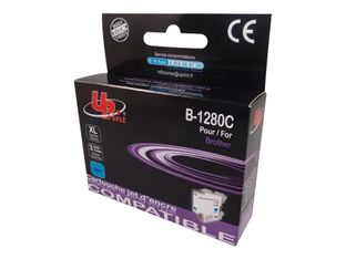 Cartouche compatible Brother LC1280XL/LC1240XL - cyan - Uprint