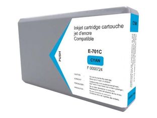 Cartouche compatible Epson T7012XXL Pyramide - cyan - Uprint