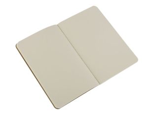 Moleskine Cahier Pocket - 3 journaux - 9 x 14 cm - 64 pages - uni - marron kraft