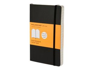Moleskine Pocket - Carnet - 9 x 14 cm - 192 pages - ligné - noir