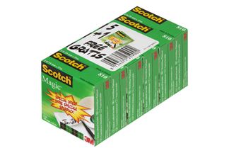 Scotch Magic -  Pack de 6 - Rubans adhésifs (5+1 gratuits) - invisible