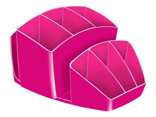 CEP Gloss - Multipot à crayons 8 compartiments - fuchsia