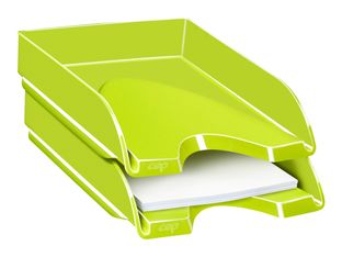 CEP Gloss - Corbeille à courrier vert anis