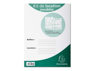 Exacompta - Kit dossier de location pour meublés
