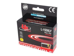 UPrint L-150XLY - 15 ml - tamaño XL - amarillo - compatible - cartucho de tinta (alternativa para: Lexmark 150XL) - para Lexmark Pro715, Pro915, S315, S415, S515