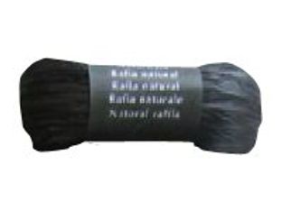Maildor - Pelote de raphia naturel - ruban d'emballage 50 g - noir