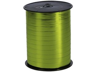 Maildor - Bolduc métallisé - ruban d'emballage 7 mm x 250 m - vert clair