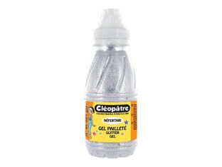 Cléopâtre NÉFERTARI - Gel pailleté - argent scintillant - 250 ml