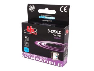 Cartouche compatible Brother LC125XL - cyan - Uprint
