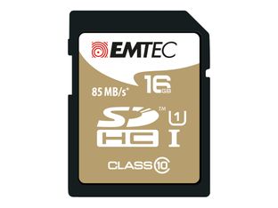 Emtec Elite Gold - carte mémoire 16 Go - Class 10 - SDHC UHS-I U1