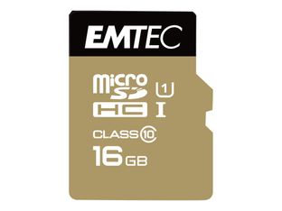 Emtec Elite Gold - carte mémoire 16 Go - Class 10 - micro SDHC