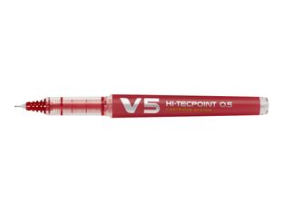 Pilot Hi-Tecpoint V5 - Roller rechargeable - 0,5 mm - rouge