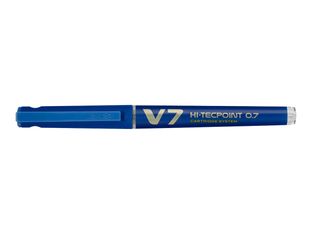 Pilot Hi-Tecpoint V7 - Roller rechargeable - 0,7 mm - bleu