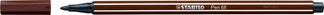 STABILO Pen 68 - Feutre pointe moyenne - marron