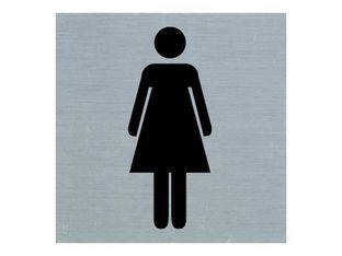 Pickup Alulook - Pictogramme Dames - 80 x 80 mm